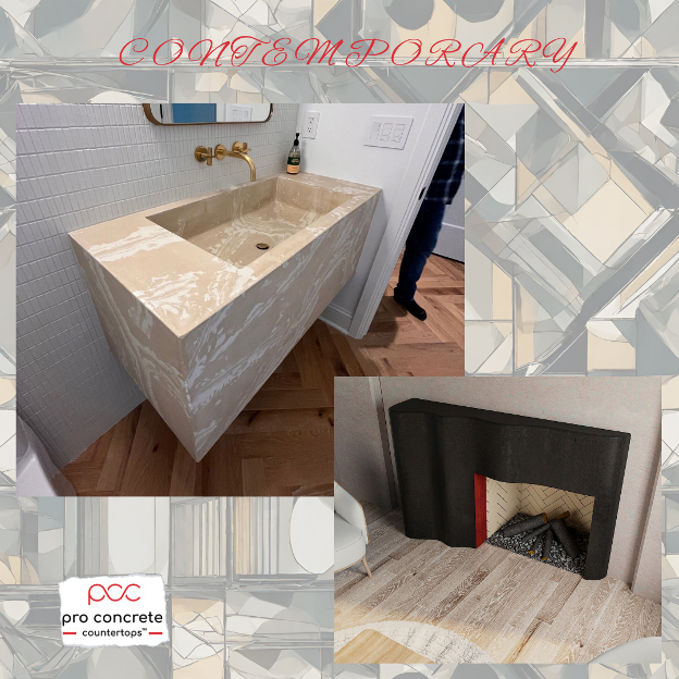Contemporary concrete design