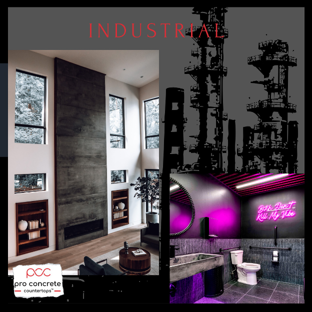 Industrial concrete design