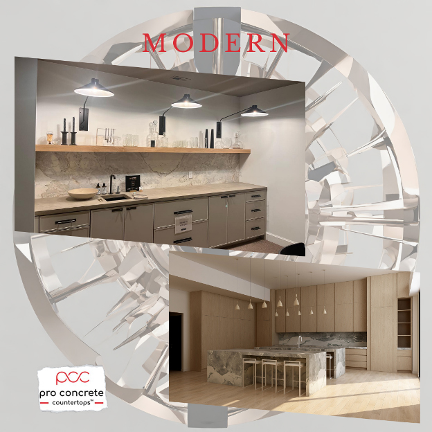 Modern concrete design